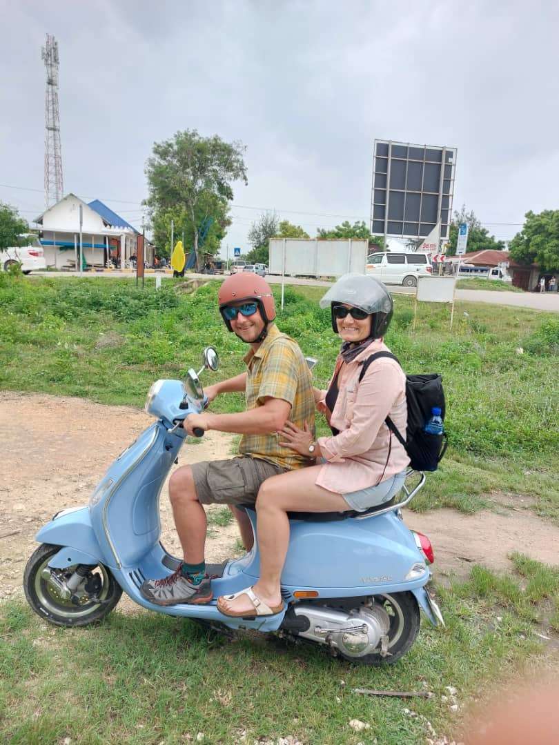 Rental Scooter zanzibar with Aromatic Expeditions