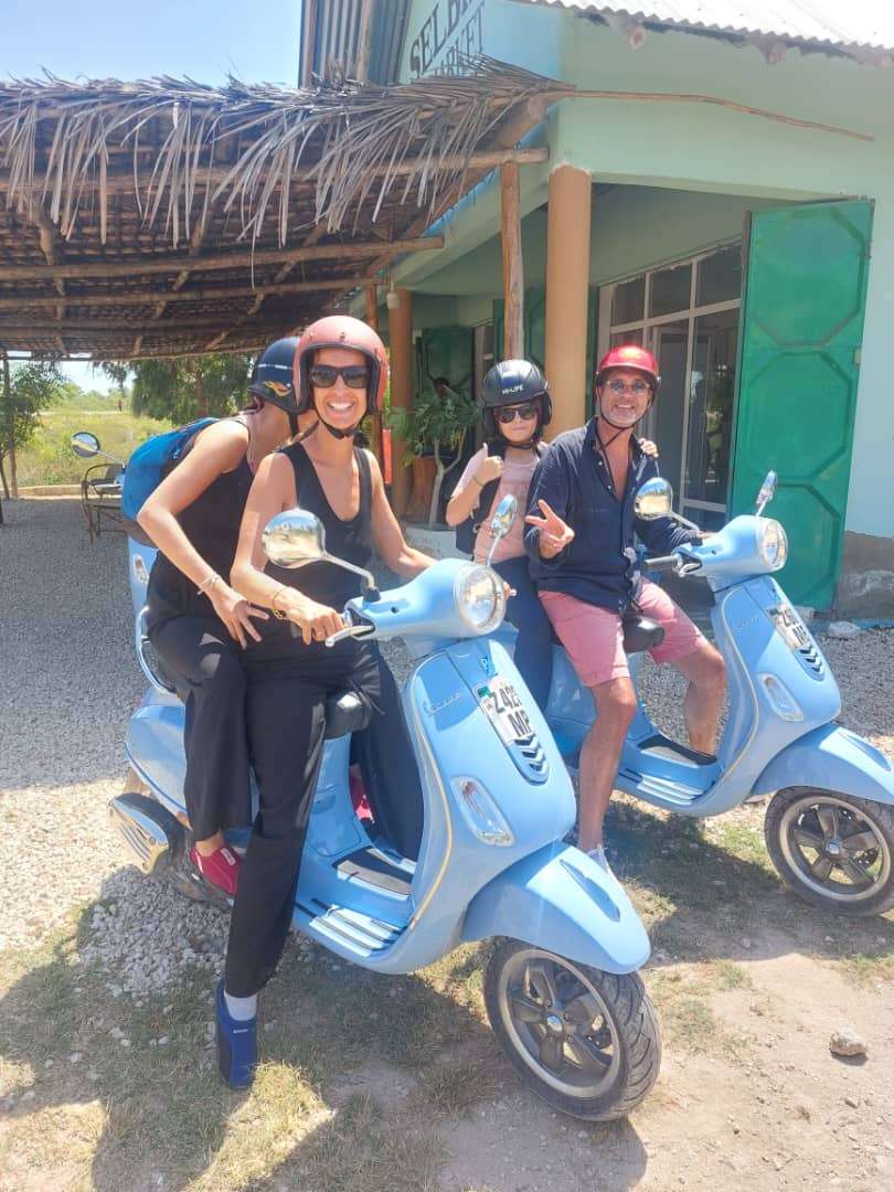 Rental Scooter zanzibar with Aromatic Expeditions