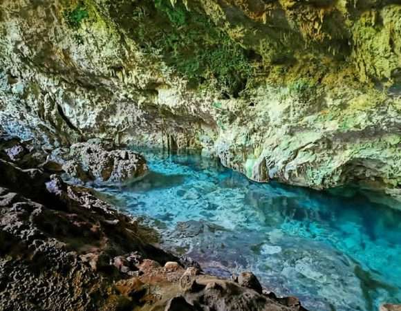 Kuza Cave Tour Enjoy Swimming in the pure and fresh water
